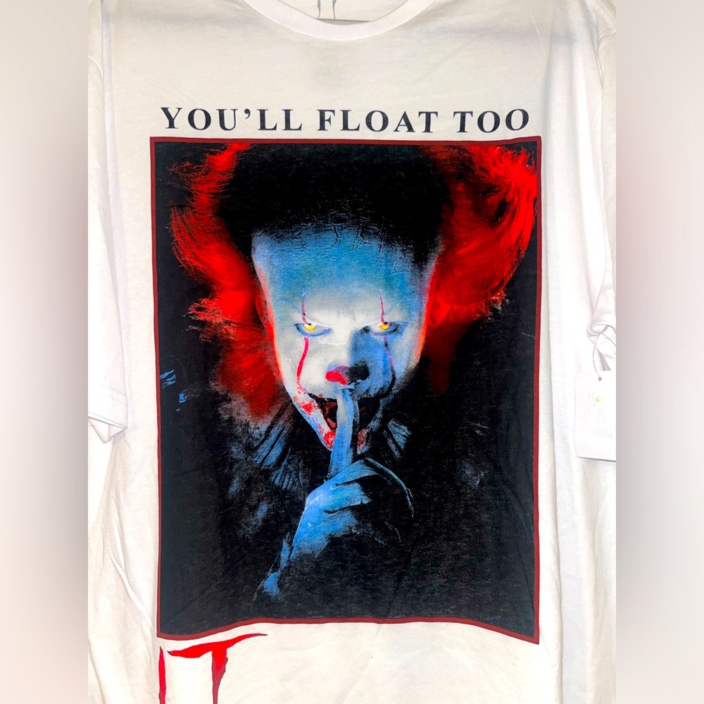 Hybrid-Men’s IT “You’ll Float Too” T-Shirt/Size 2XL NWT